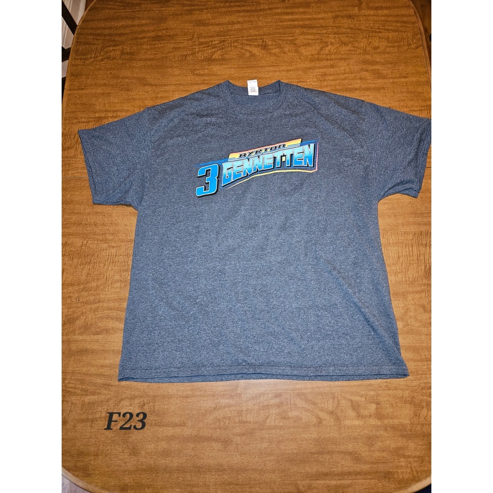 Mens T-Shirt Car Ayrton 3 Gennetten 2X XXL F23